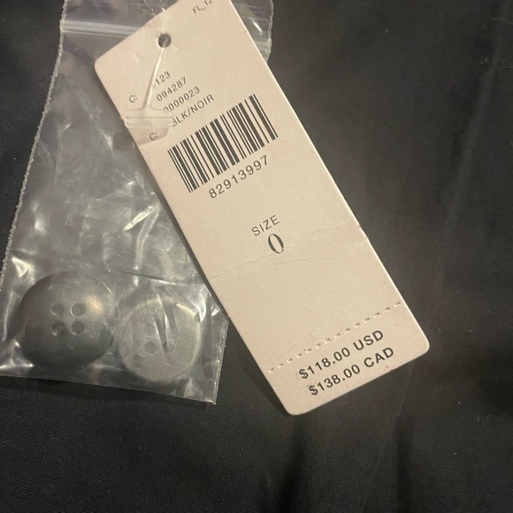 Anthropologie NWT High waisted, ultra wide leg, pleated cropped pants - Size 0 - Picture 3 of 13